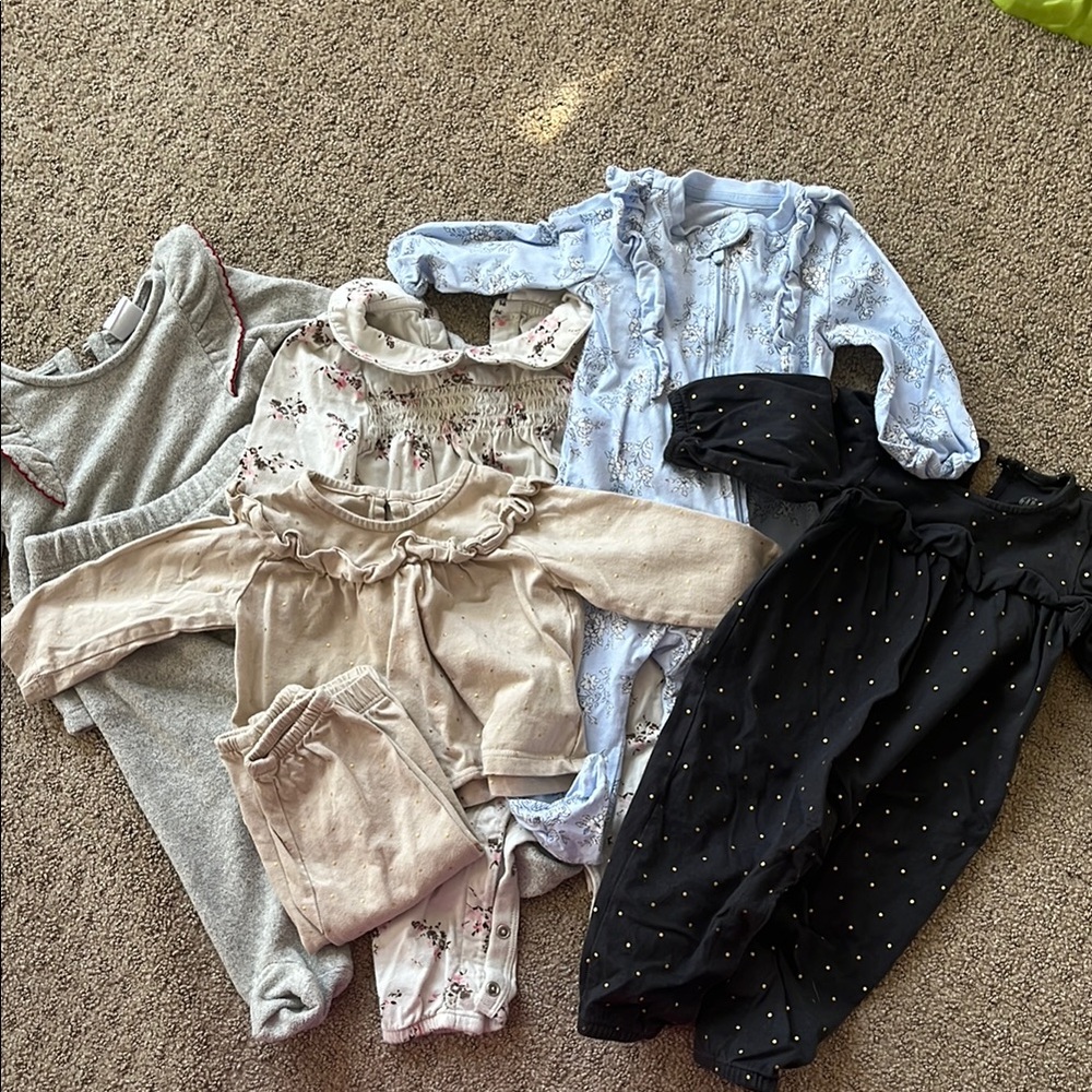 GAP Baby Bundle Matching Sets - Gray, Beige, Black, Blue